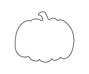Free Printable Pumpkin Outline